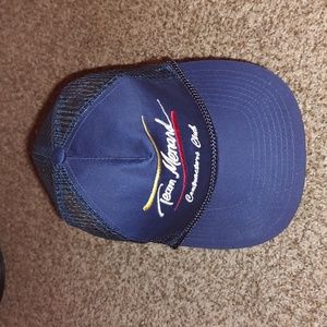 Connex Cap Blue Team Menard Contractors Club Embroidered Rope Snapback Hat OS
